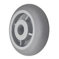 Durastar Wheel; 6X2 Duratek Rubber (Donut;Gray|Gray); 1 3/16 Plain Bore 620DTR84X